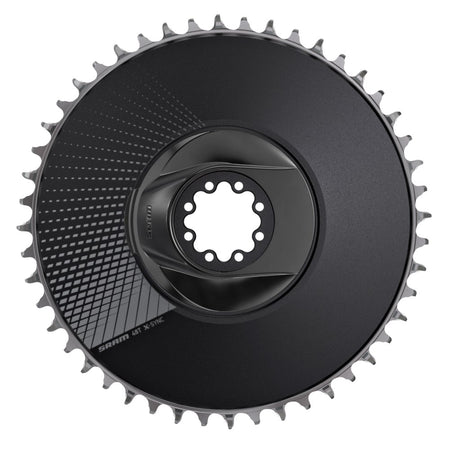 SRAM Chain Ring Road 46 Tooth Direct Mount X-Sync 6.5mm Offset - Aero Red E1 Including 8 Chainring Bolts