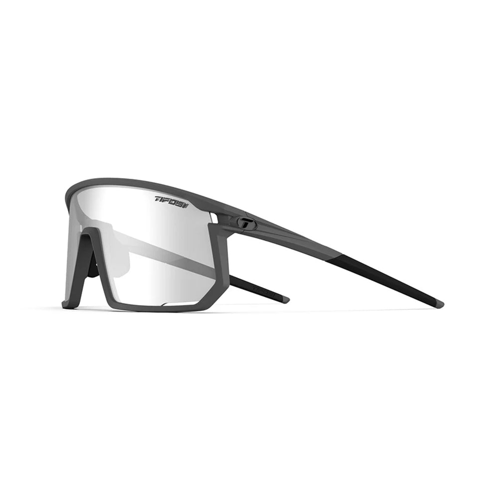Tifosi Moab Sunglasses Matte White with Clarion Blue AC Red and Clear Lens
