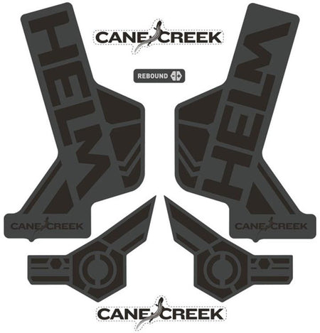 HELM Sticker Kit - Stealth Black/Gloss