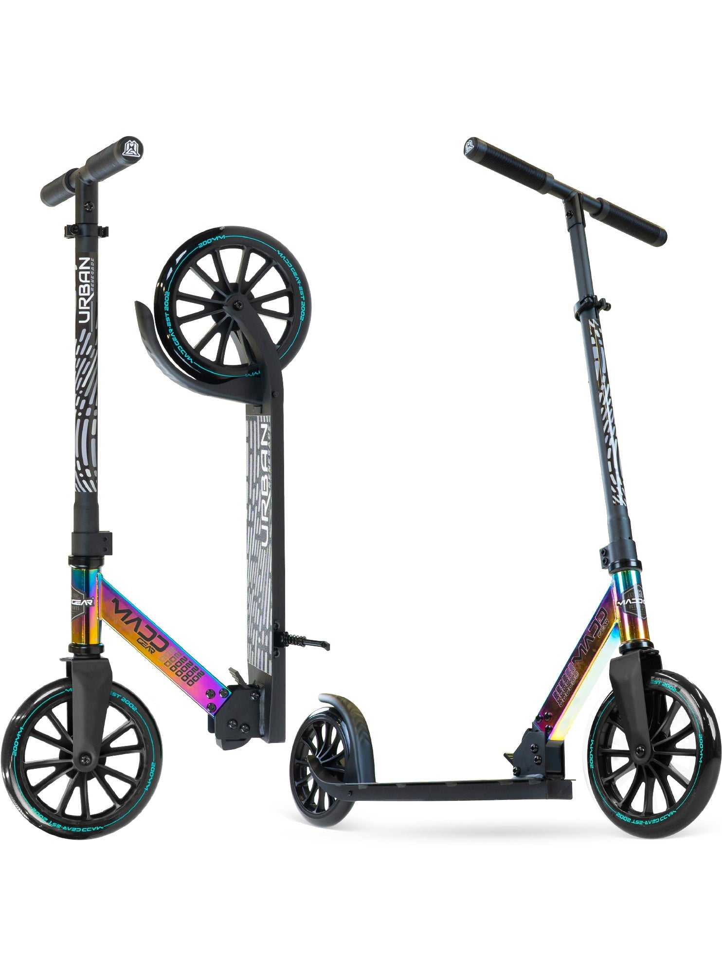 MADD GEAR URBAN RENEGADE SCOOTER NEOCHROME