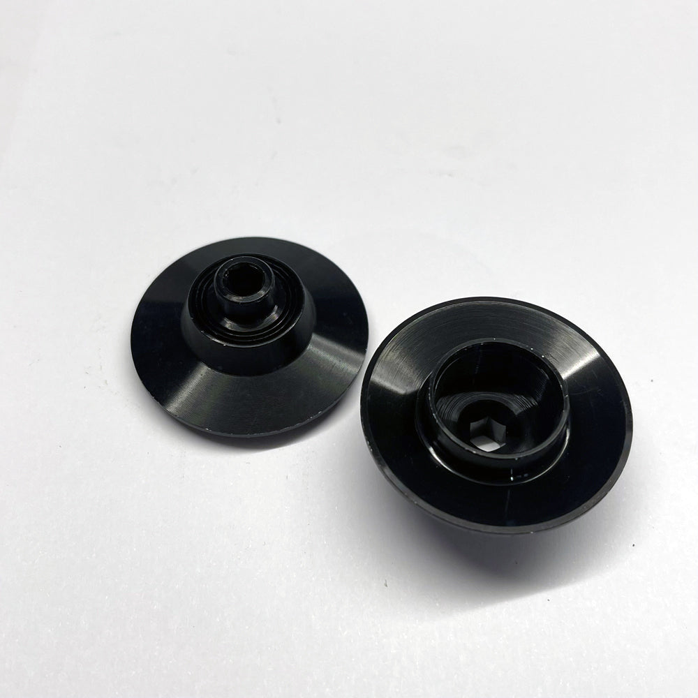 Zipp Conversion Caps Hub Double Time Front, 20mm x 110mm Through Axle - X0 Hubs / 900 Hubs / Rise 60 (B1) / Roam 30 / Roam 40 / Roam 50 / 60 (B1) / Rail 40 / Rise XX
