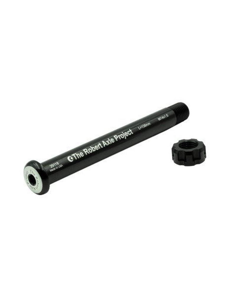 Robert Axle Project 12mm Lightning Bolt On Front Axle, 119mm, Double Lead Thread 

