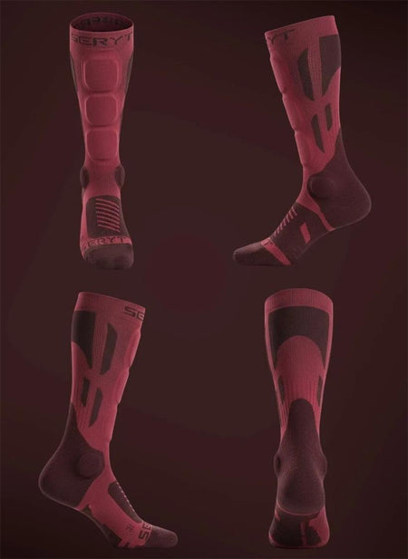 Calze_Protettive_SHELTER_Rosso_Scuro_7