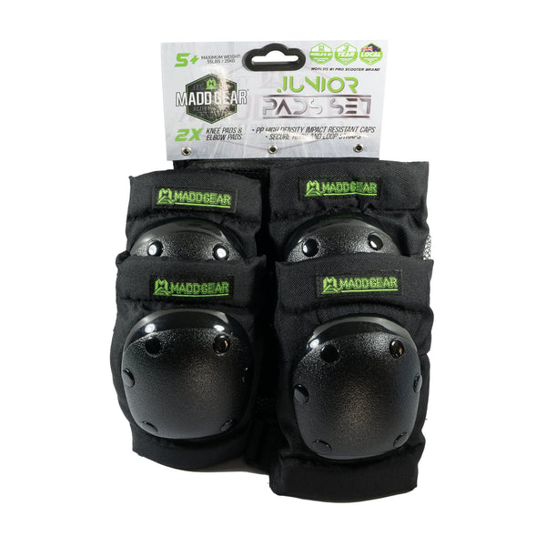 MADD CARVE PROTECTIVE JUNIOR PADS (KNEE & ELBOW) - SMALL