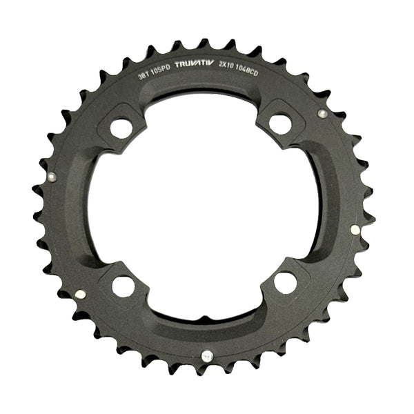 SRAM Chain Ring MTB 38 Tooth 104 SS Aluminium 3mm Blast Black
