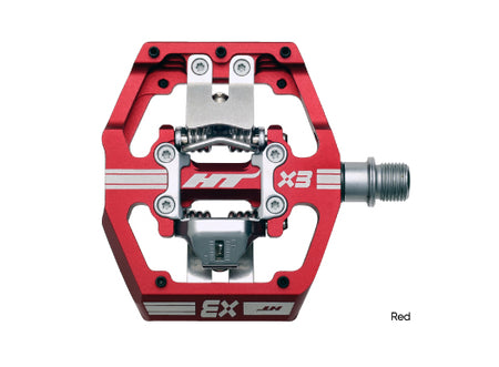 HT X3 Pedals Red