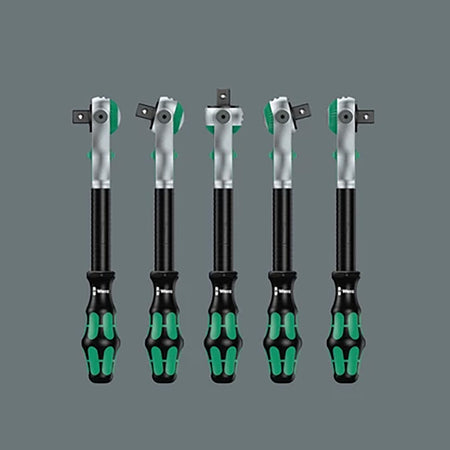Wera Tools Speed Ratchet Set 8100 SB 6 Zyklop, 3 / 8" Drive, Metric - 29 Pieces
