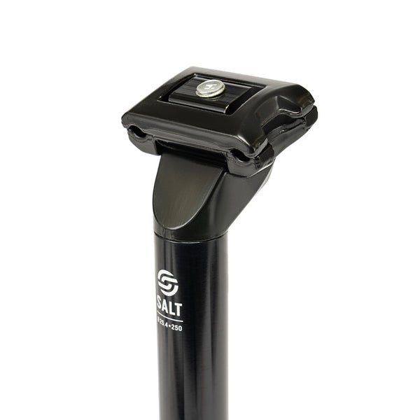 Salt Railed Post 25.4mm 250mm Black
