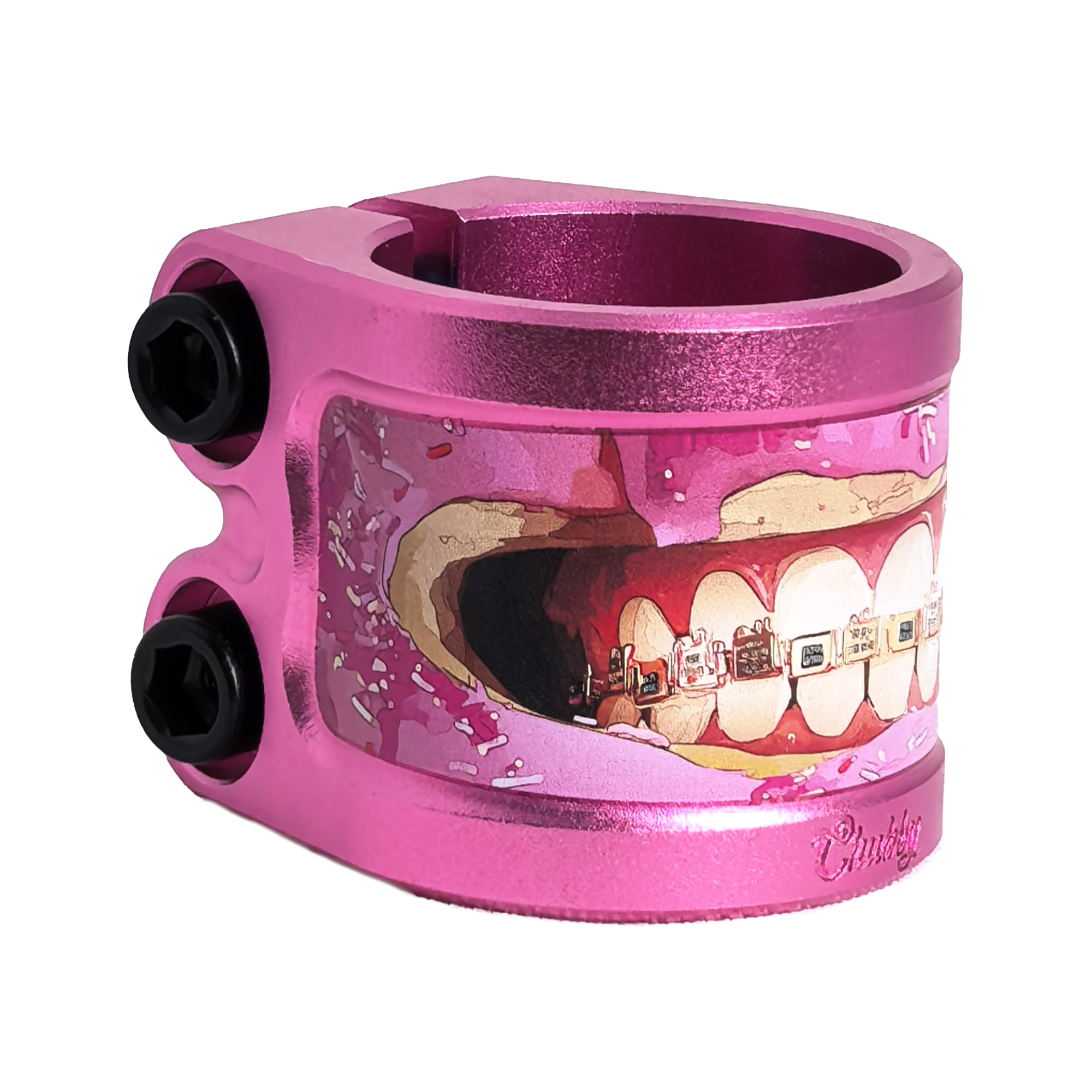 CHUBBY PINK DOUGHNUT GNASHER CLAMP