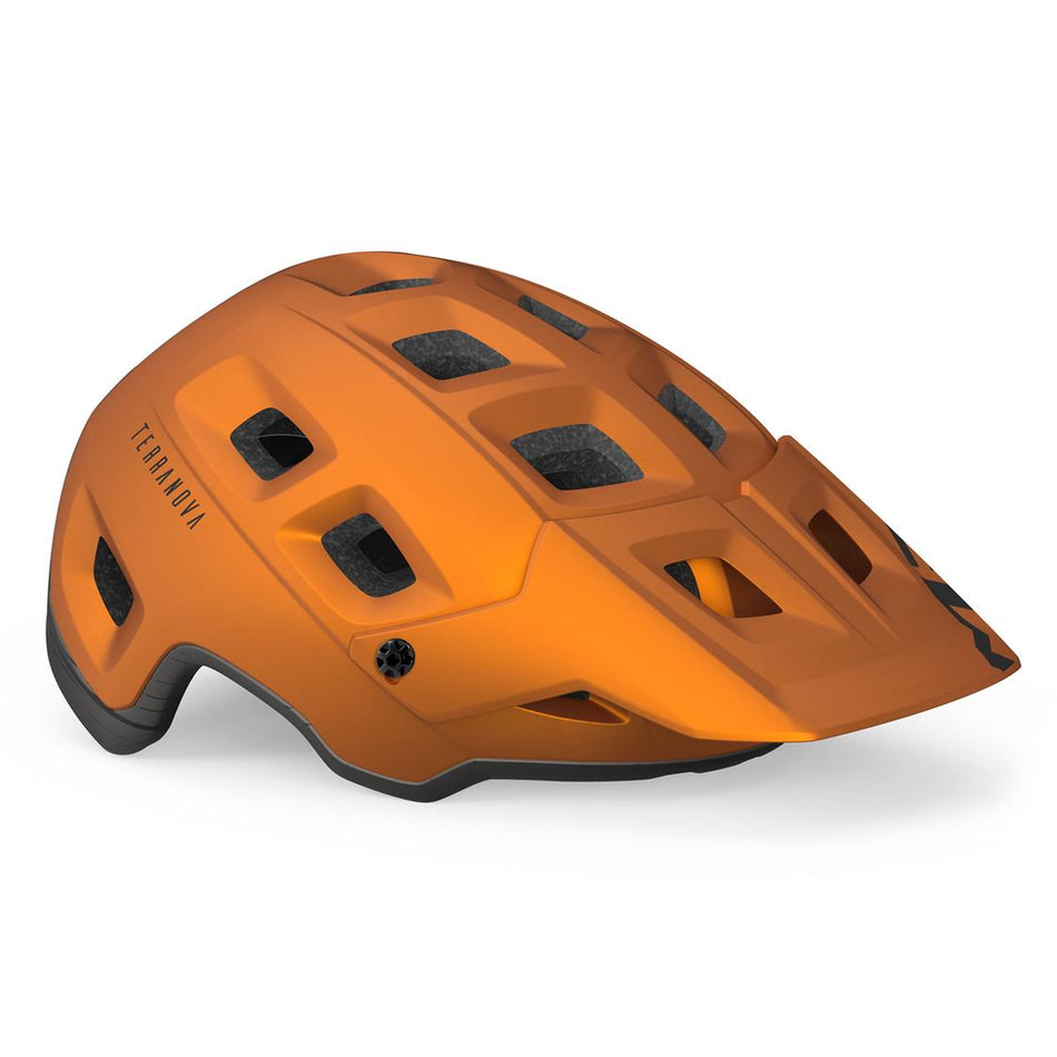 MET Terranova MIPS Helmet Orange Titanium 1