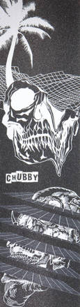 CHUBBY TROPICAL SKULL GRIPTAPE