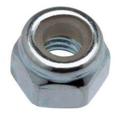6mm Stainless Nylock Hex Nut - Papanui Cycles