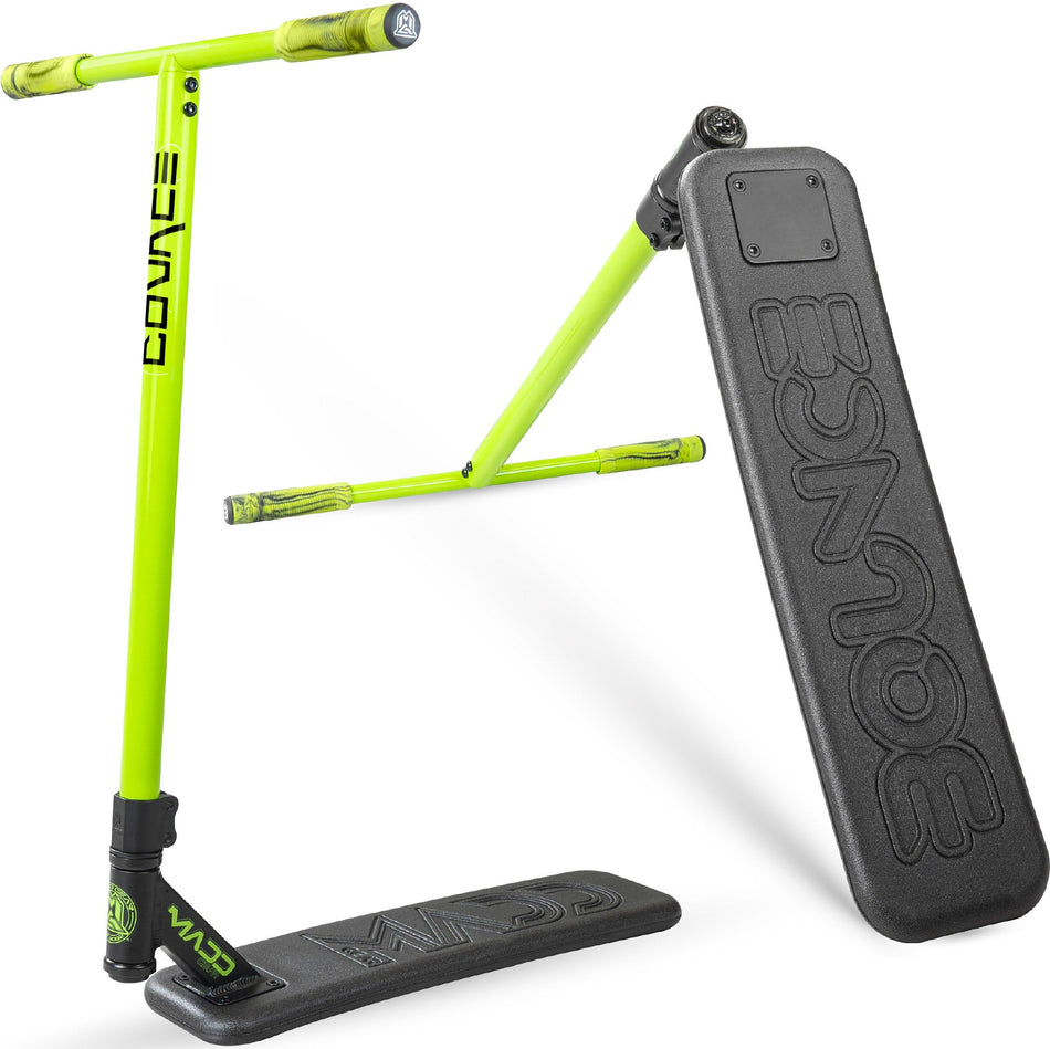 MADD GEAR BOUNCE TRAMPOLINE SCOOTER BLACK / GREEN