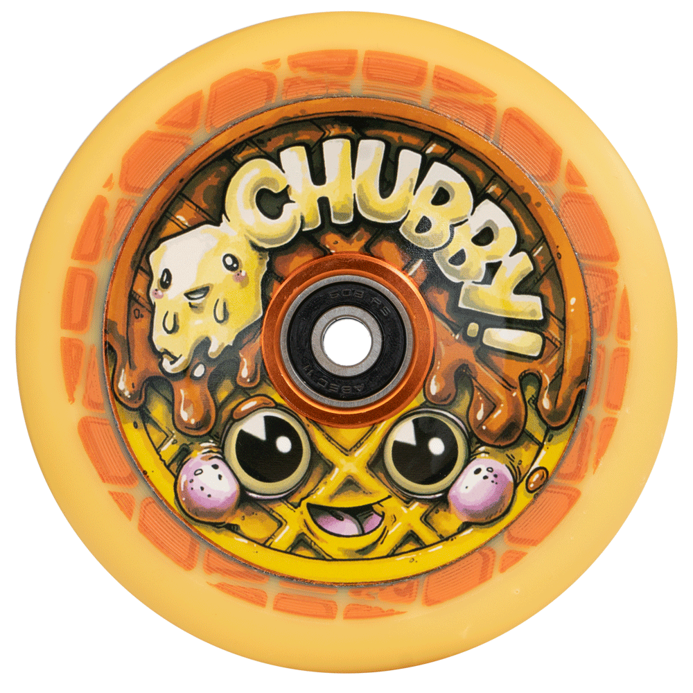 CHUBBY 110MM WAFFLE WHEELS