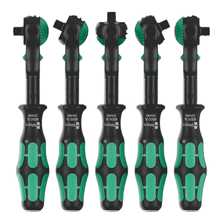 Wera Tools Speed Ratchet with 1/4" drive 8000 A Black Edition Zyklop
