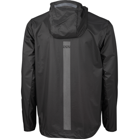 FLOW WINDBREAKER JACKET_ANTHRACITE_BACK