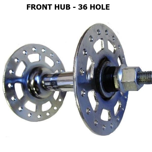 HUB4130  Front Hub - 5/16"SEMI LF 36H CP