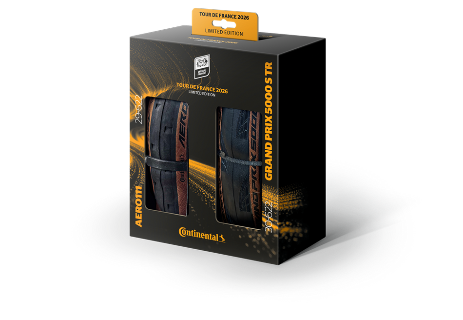 Continental 2026 Tour de France Limited Edition set Aero 111 & GP5000S TR transparent