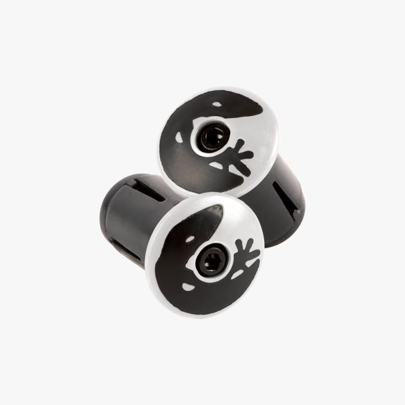 Lizard Skins DSP Ultra Bar Tape Diamond White - Plugs