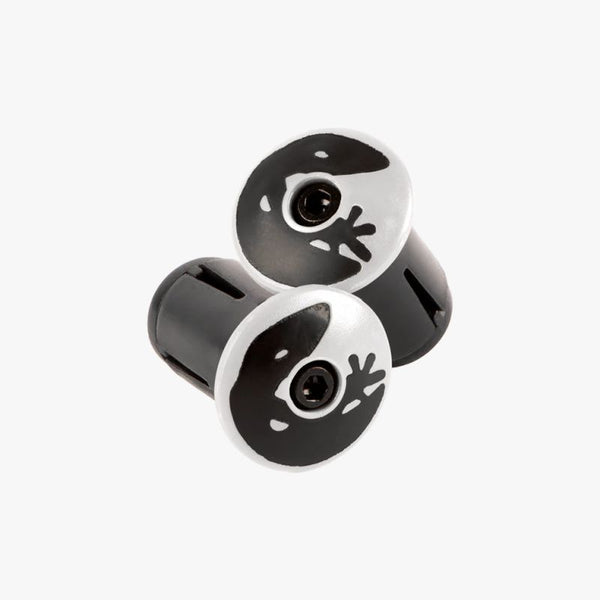 Lizard Skins DSP Ultra Bar Tape Diamond White - Plugs