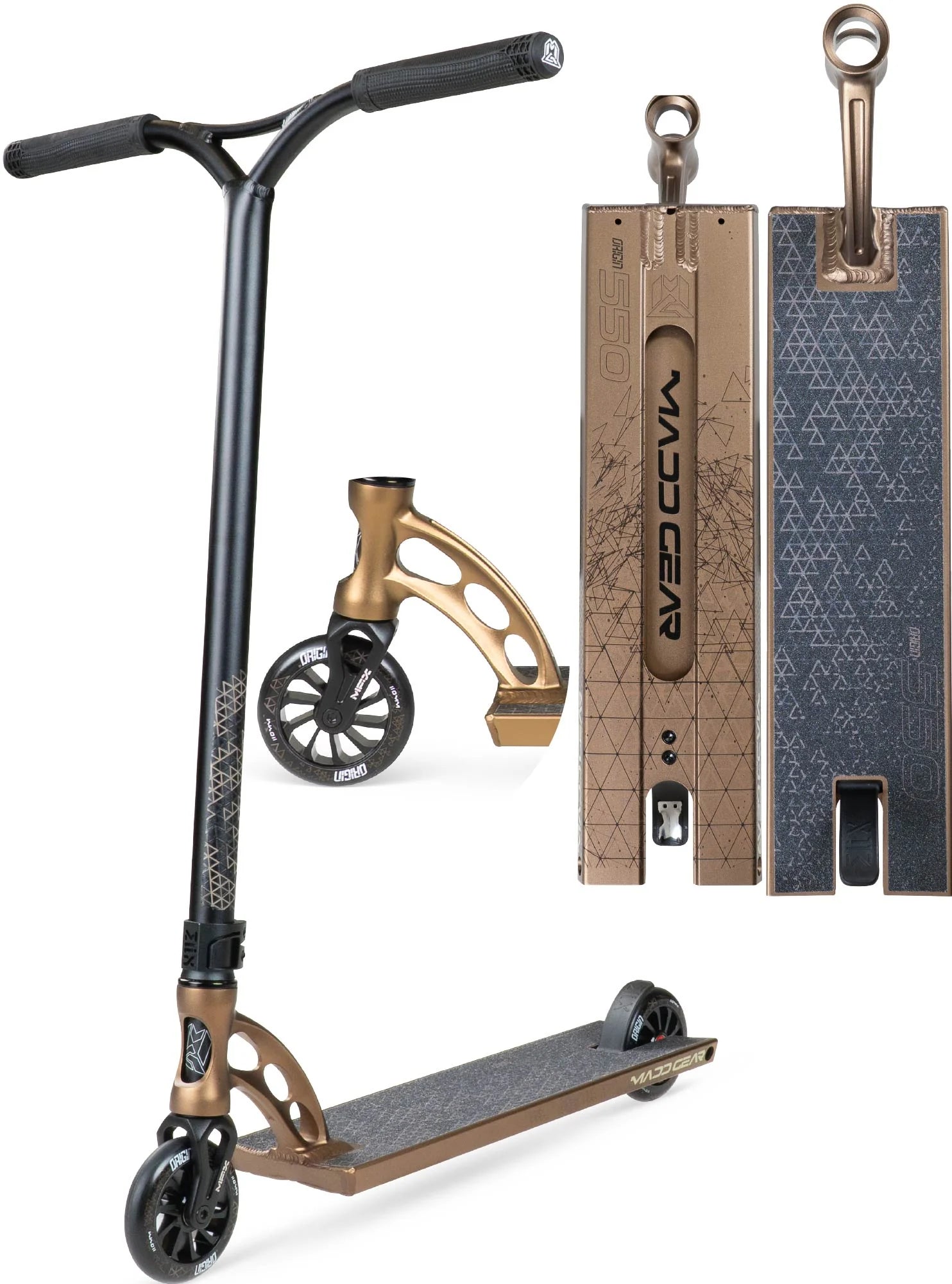 MADD GEAR ORIGIN 550 SCOOTER ANTIQUE BRASS