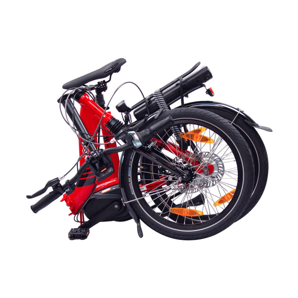 NCM Paris Max N8R Folding E-Bike, 36V 14Ah 504Wh 20" ( Red Only )