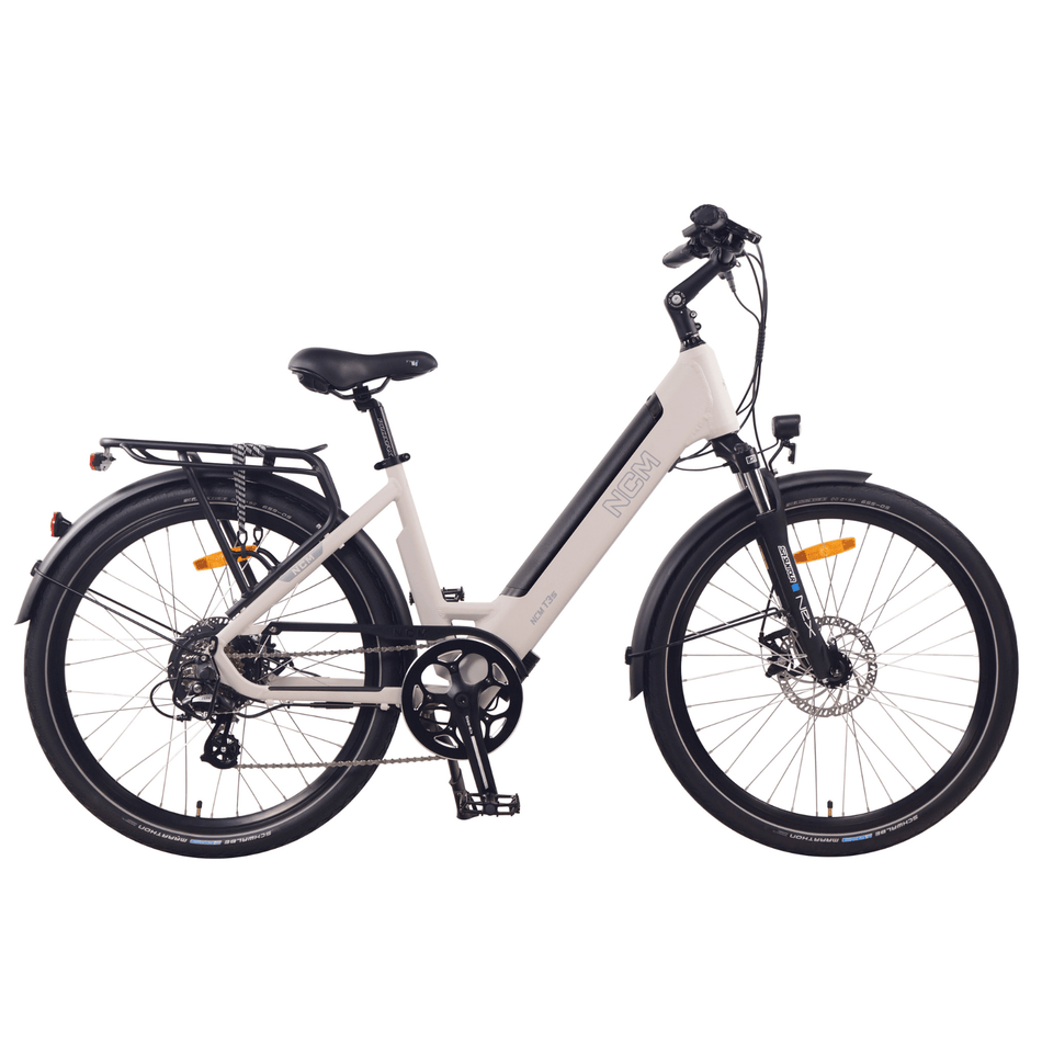 2025 NCM T3s Step-Thru Trekking E-Bike, 300W, 48V 12Ah 576Wh Battery ( With Hydraulic Brakes )