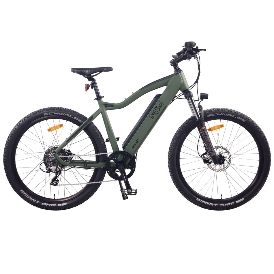 2026 NCM M7 Electric Mountain Bike, E-MTB, 250W-500W, 48V 19Ah 912Wh Battery