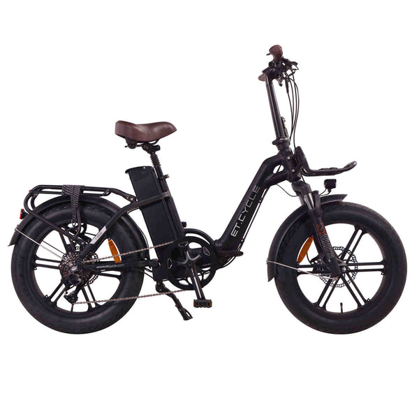 ET-CYCLE F1000 Folding Fat E-Bike, 48V 21Ah, 1008Wh, Hydraulic Brakes