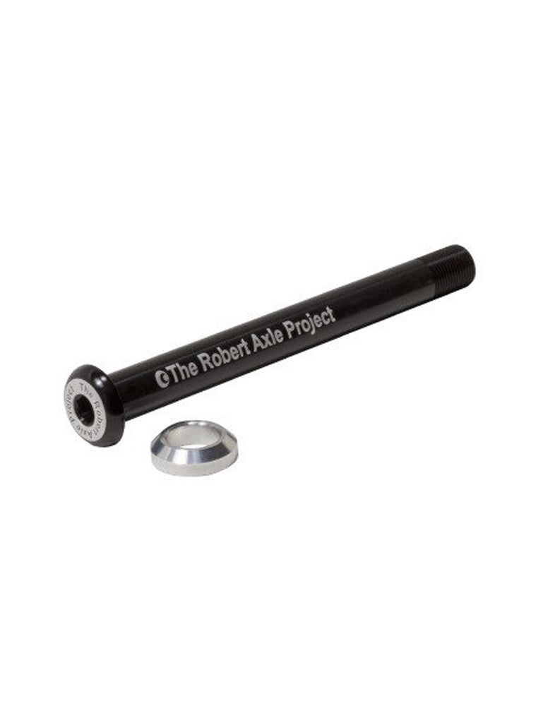 Robert Axle Project 15mm Lightning Bolt On Front Axle, 155mm, M14 x 1.5mm Thread - for Fox 36 and 38 Forks
