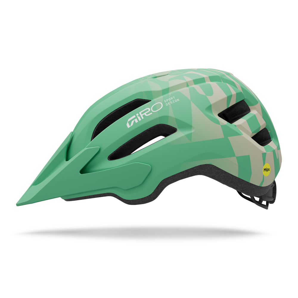 Giro Fixture Mips II UY- Matte Black/Vivid Green