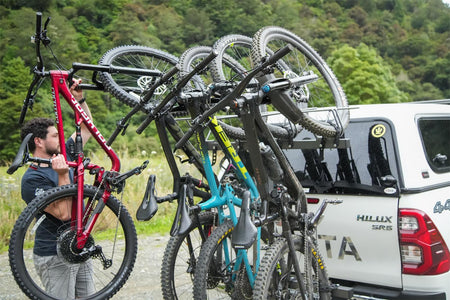 Maverack 4-Bike Vertical Rack 13
