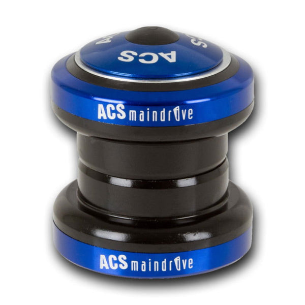 ACS Maindrive 1 1/8" Headset Blue - Papanui Cycles