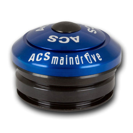 ACS Maindrive 1 1/8" Integrated Headset Blue - Papanui Cycles