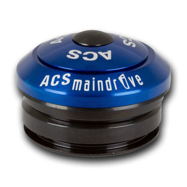 ACS Maindrive 1 1/8" Integrated Headset Blue - Papanui Cycles
