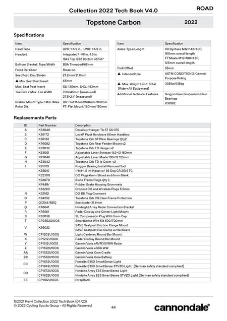 Adventure Neo 2019 - 2022 Spares - Papanui Cycles