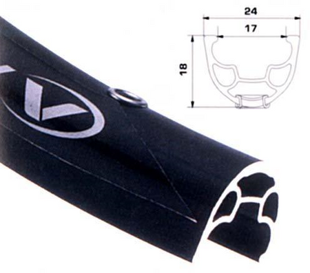 Alex - 26" XC Midweight Disc Rim - DP17 - Papanui Cycles
