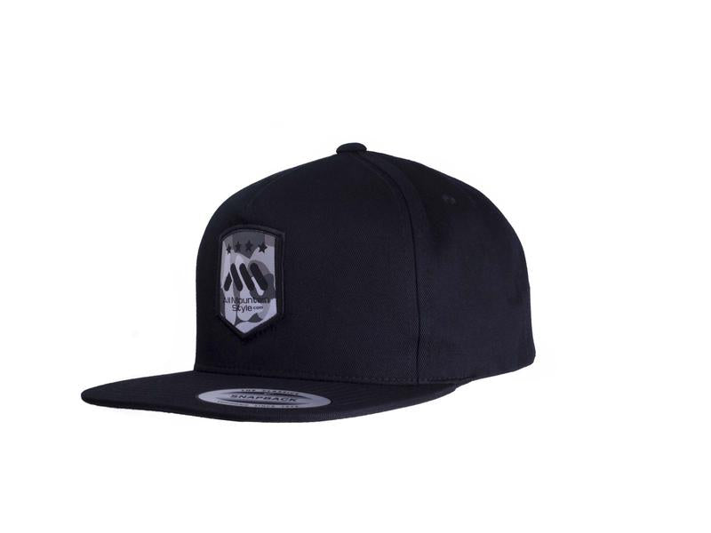 All Mountain Style - Black/Camo Cap - Papanui Cycles