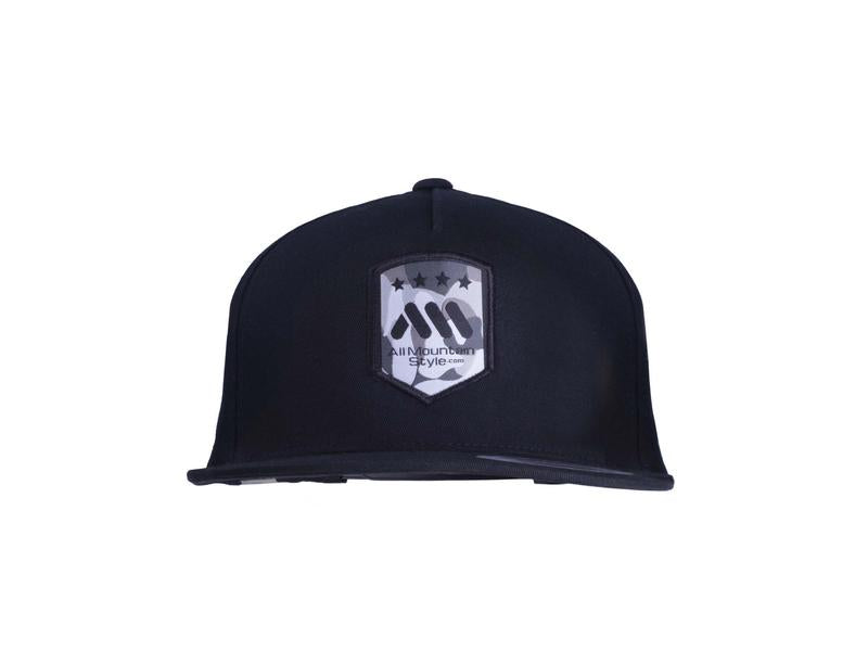 All Mountain Style - Black/Camo Cap - Papanui Cycles
