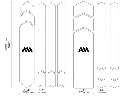 All Mountain Style - Camo Frame Guard - Papanui Cycles