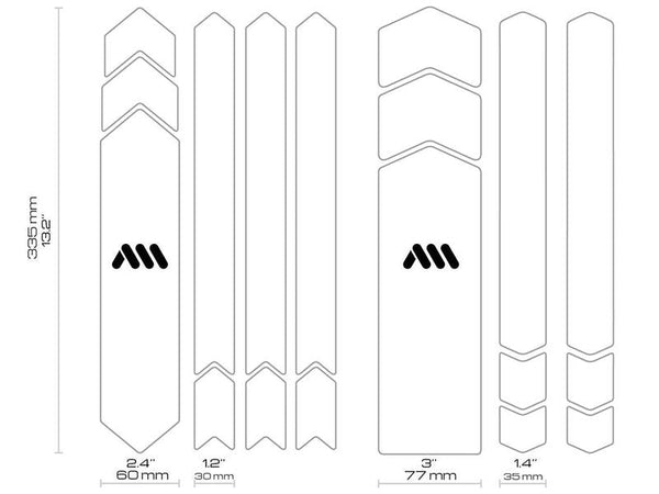 All Mountain Style - Camo Frame Guard - Papanui Cycles