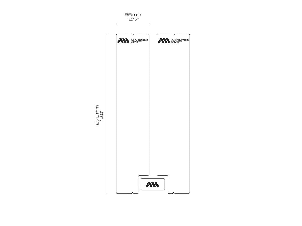 All Mountain Style - Fork Guards - Papanui Cycles
