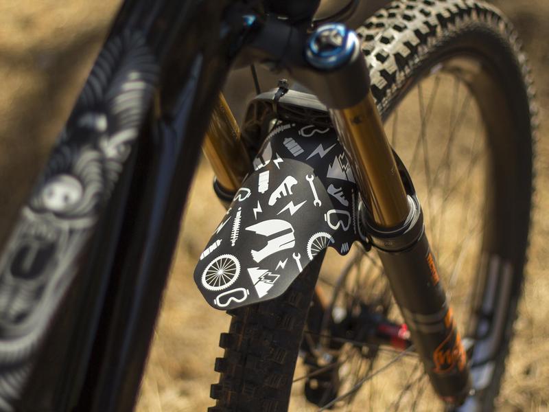 All Mountain Style - Graphic Front Mudguards - Papanui Cycles
