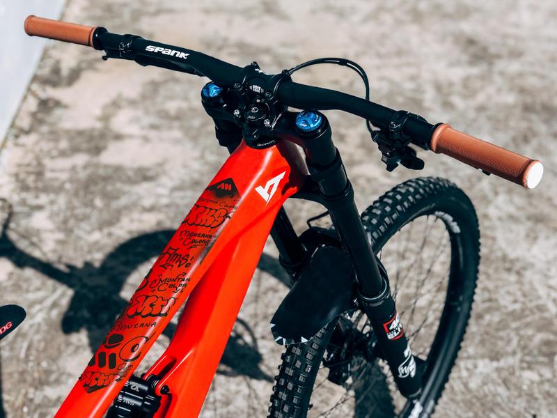 All Mountain Style - Montana Colours Frame Guard - Papanui Cycles