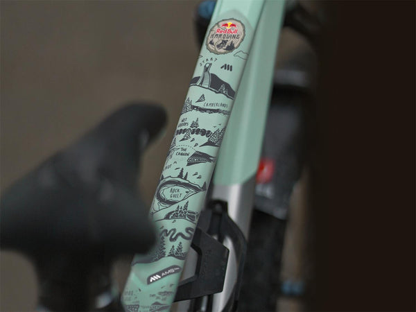 All Mountain Style - Red Bull Hardline Frame Guard - Papanui Cycles