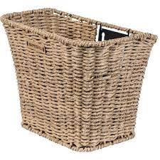 BASIL BREMEN WICKER KF FRONT BASKET, NATURAL BROWN - Papanui Cycles
