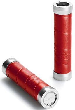 Slender Leather Handlebar Grips