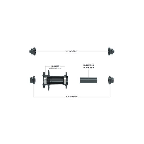 Bearing and Spacer sets for Hubs - Papanui Cycles
