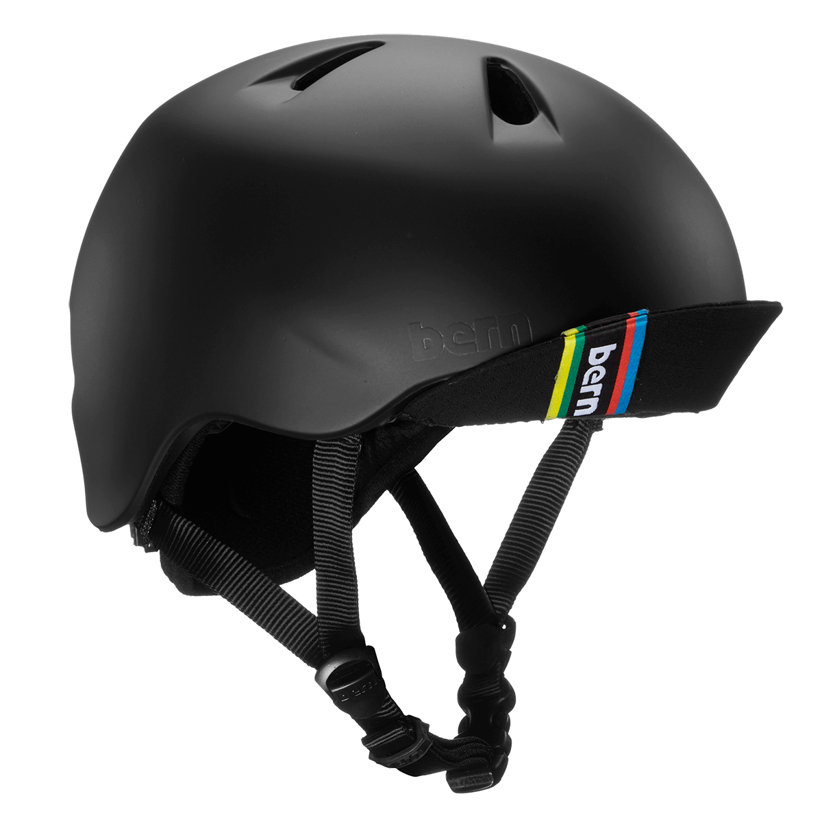 Bern Nino Matte Black w/ Flip Visor - Papanui Cycles