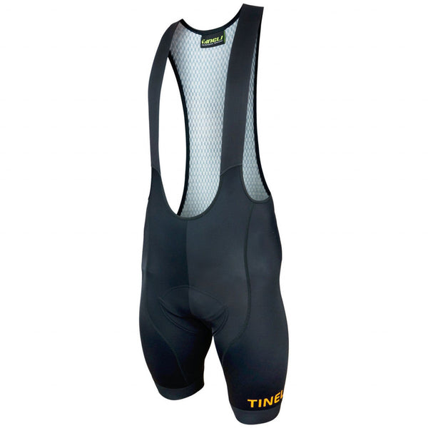 Black Orange Pro Elite Core Bibs-XL-Male - Papanui Cycles